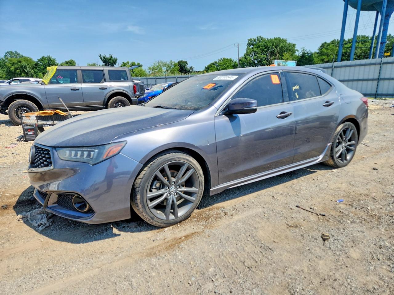 2019 Acura TLX w/A-Spec Pkg, VIN 19UUB2F68KA000216 — Water / flood