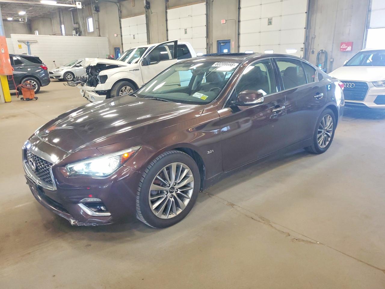 2018 Infiniti Q50 Luxe, VIN JN1EV7AR7JM444955 — Roof
