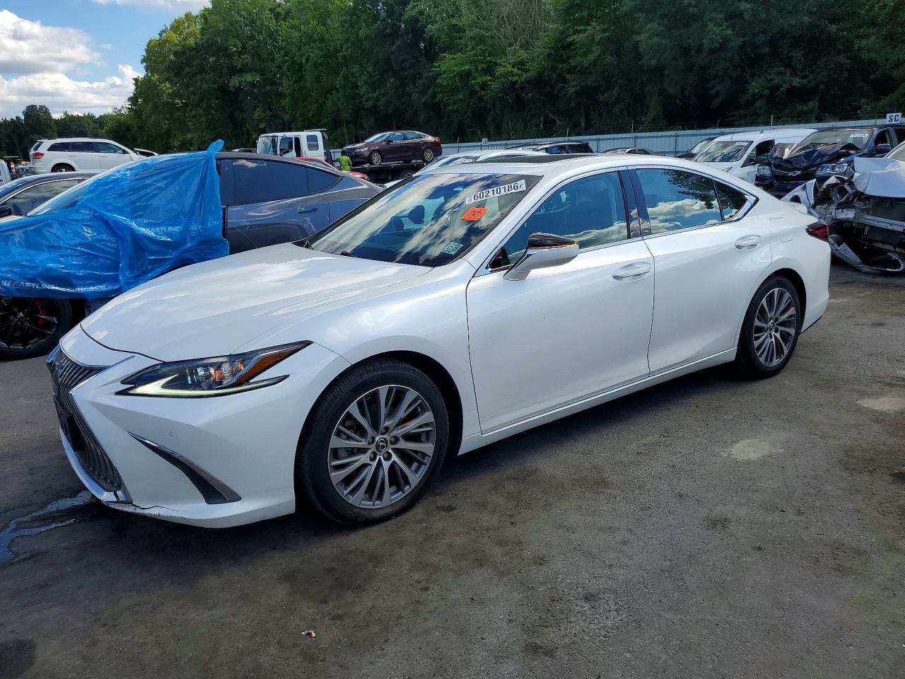 2020 Lexus ES 350, VIN 58ADZ1B11LU066402 — Вода / потоп