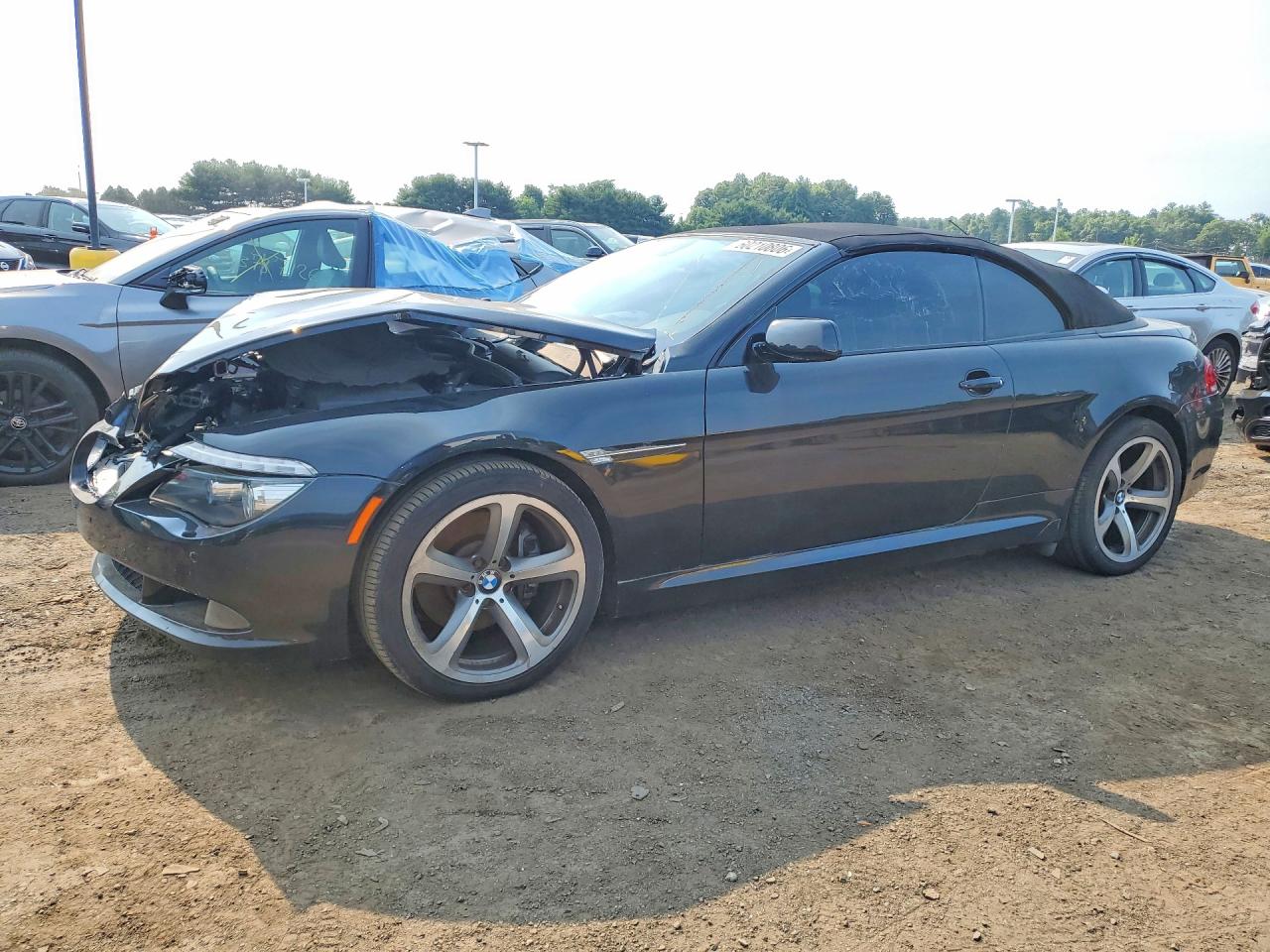2009 BMW 6 Series 650i, VIN WBAEB53509C224270 — Перед