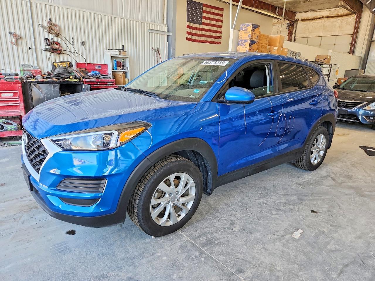 2020 Hyundai Tucson SE, VIN KM8J2CA45LU229218 — Вандализм