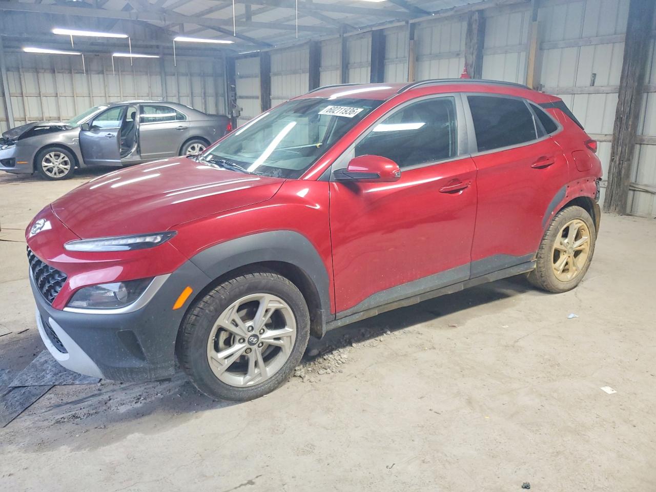 2023 Hyundai Kona SEL, VIN KM8K62AB3PU954176 — Rear end