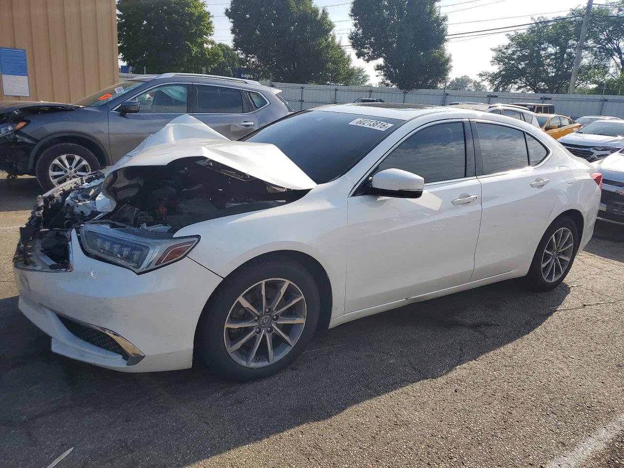 2018 Acura TLX, VIN 19UUB1F37JA004644 — Front end