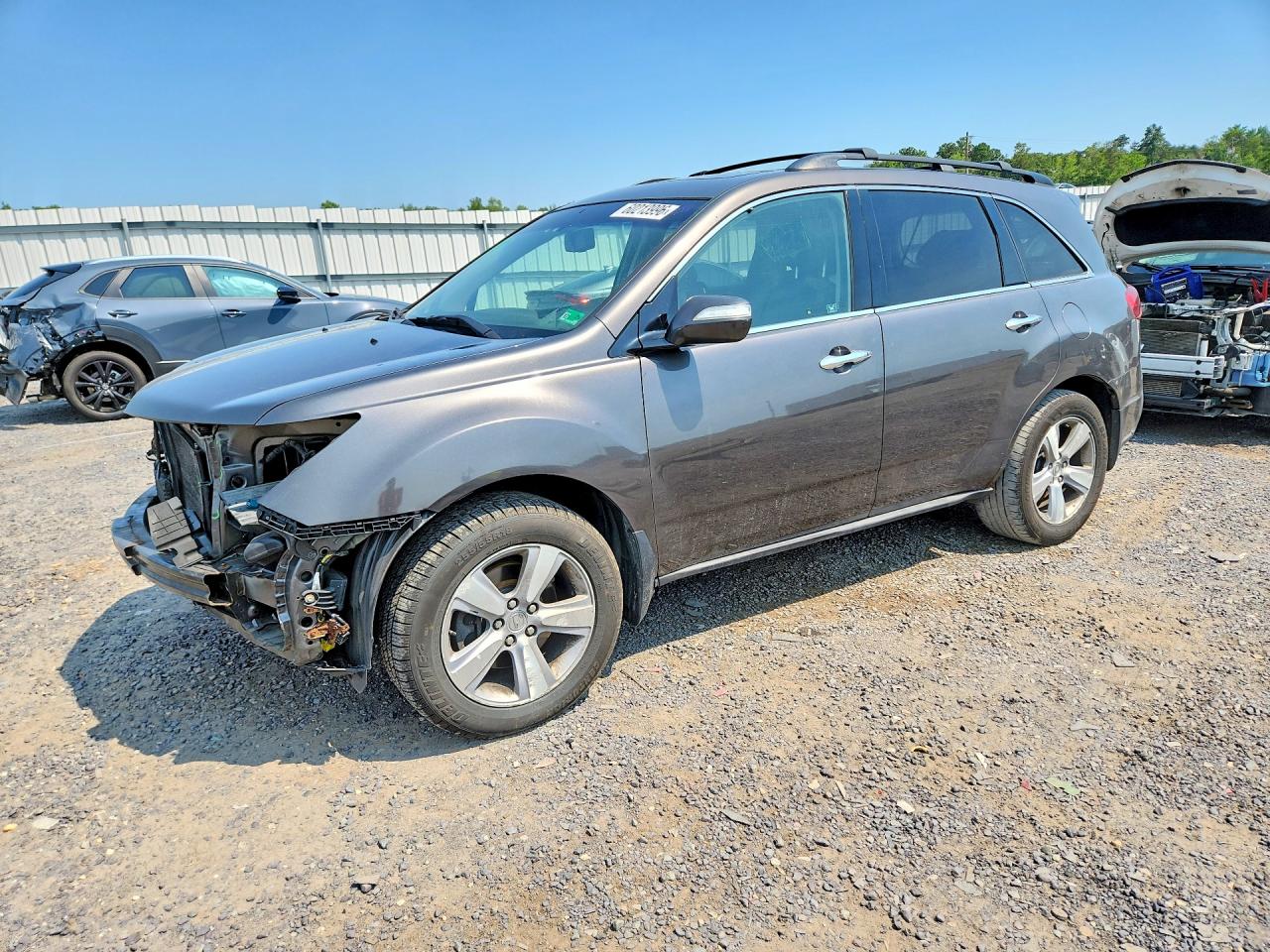 2012 Acura MDX, VIN 2HNYD2H29CH527893 — Front end