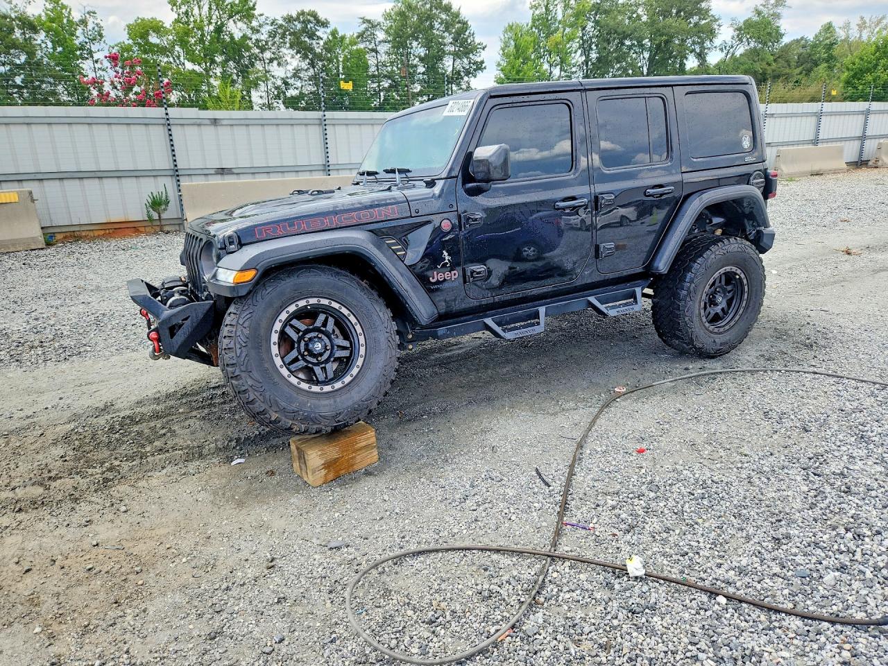 2019 Jeep Wrangler Unlimited Rubicon, VIN 1C4HJXFN0KW585433 — Undercarriage