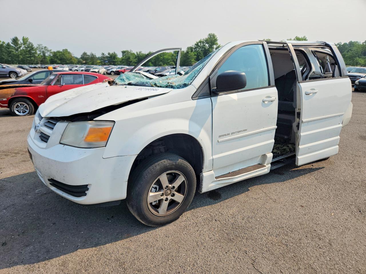 2010 Dodge Grand Caravan SE, VIN 2D4RN4DE8AR296966 — Крыша