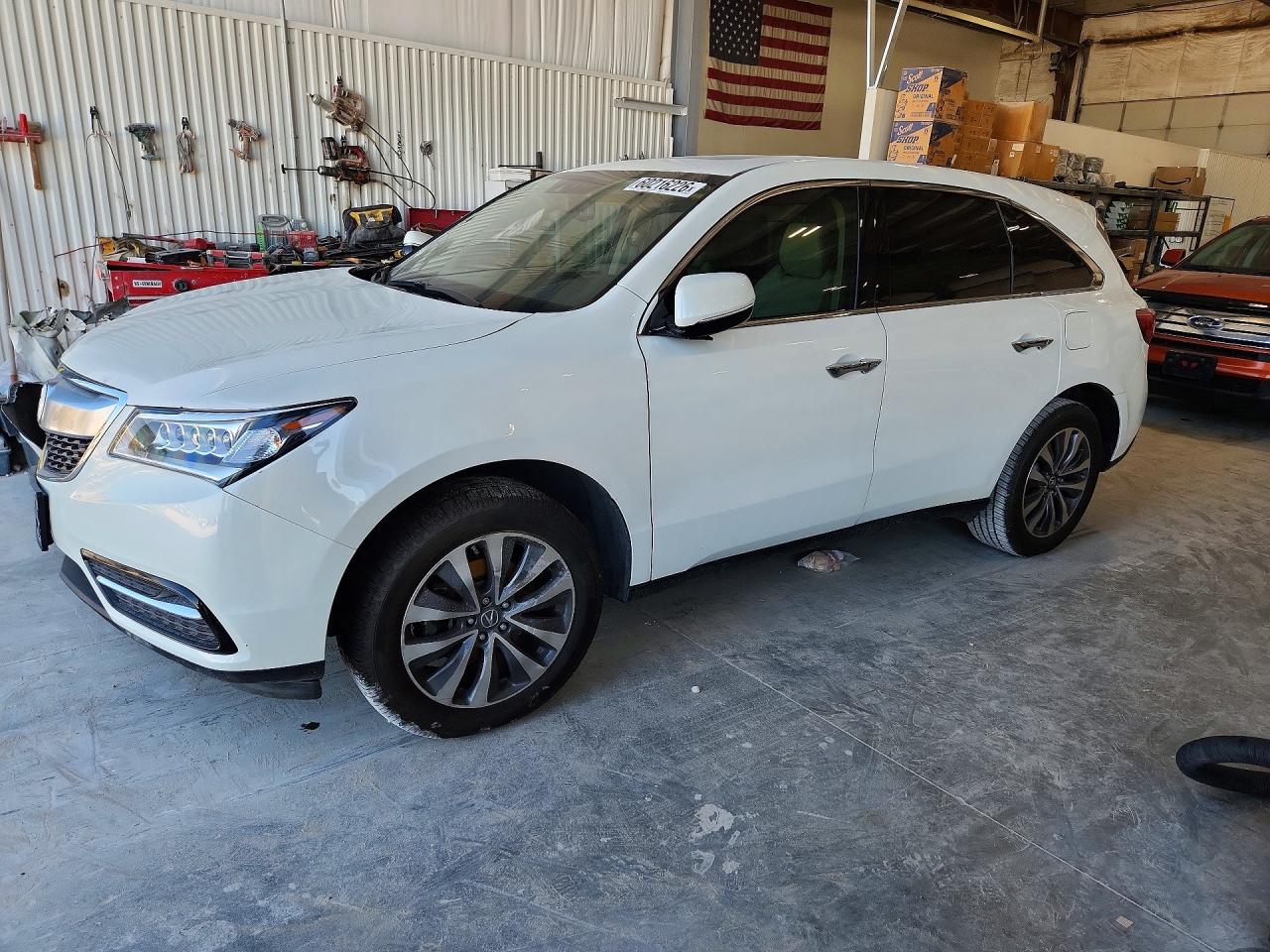 2014 Acura MDX Technology, VIN 5FRYD4H45EB017227 — Front end