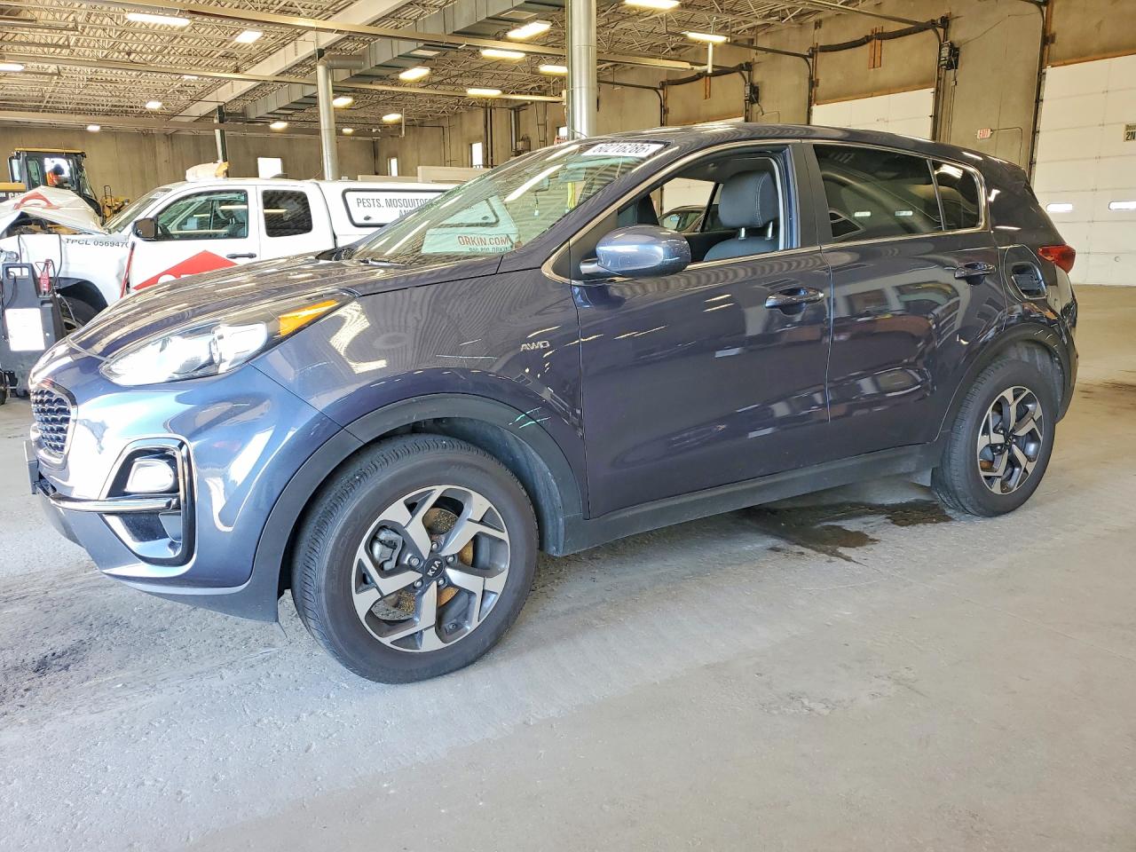 2020 Kia Sportage LX, VIN KNDPMCAC6L7840258 — Vandalism