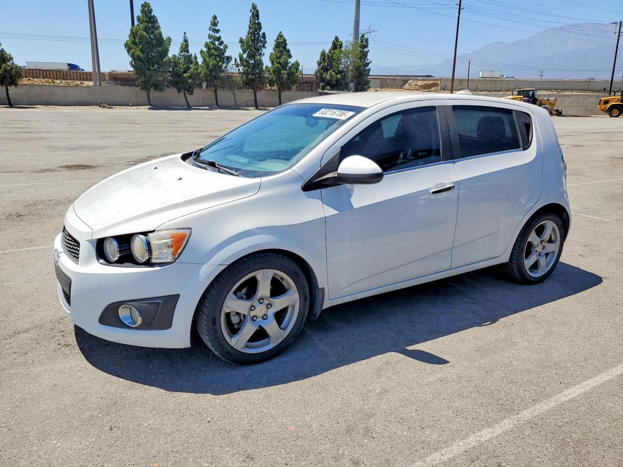 2012 Chevrolet Sonic LTZ, VIN 1G1JE6SH2C4151651 — Normal wear