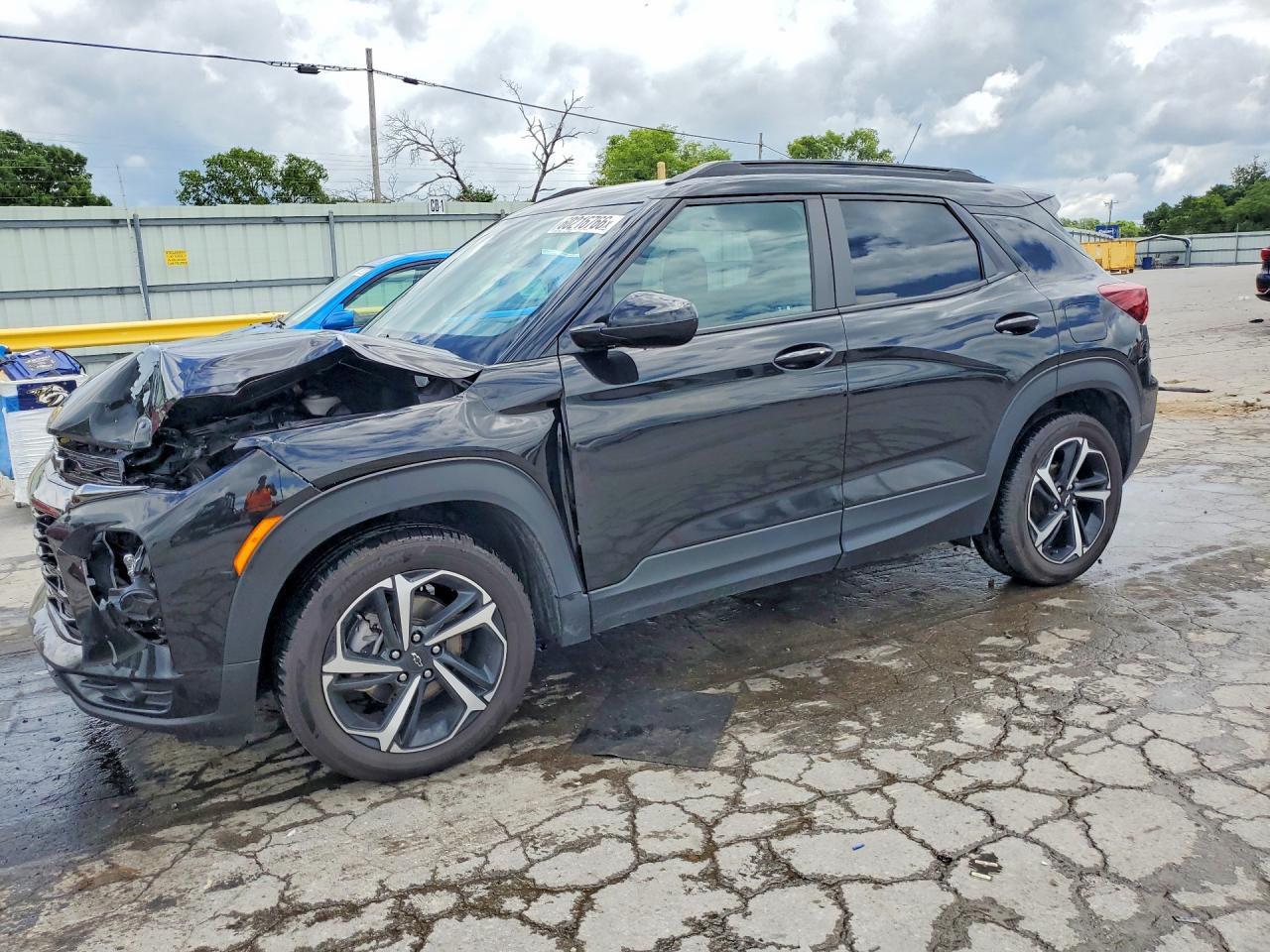 2022 Chevrolet TrailBlazer RS, VIN KL79MTSL3NB062828 — Front end