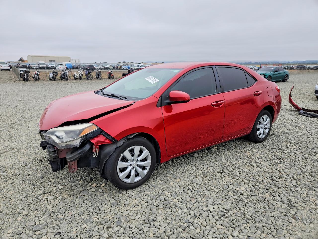 2016 Toyota Corolla S Plus, VIN 5YFBURHE6GP561885 — Front end