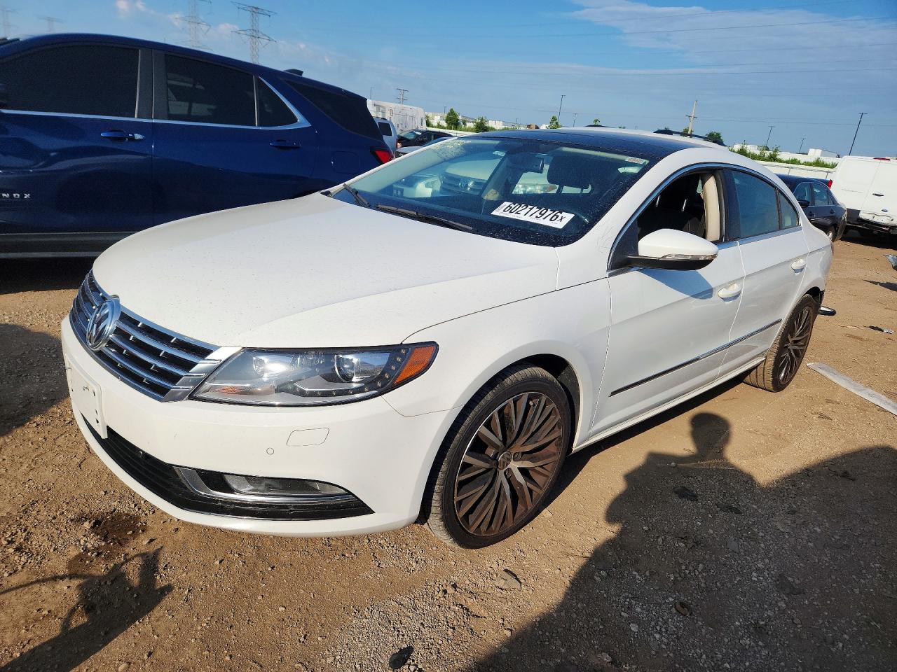2015 Volkswagen CC Executive, VIN WVWGU7AN3FE800728 — Rear end