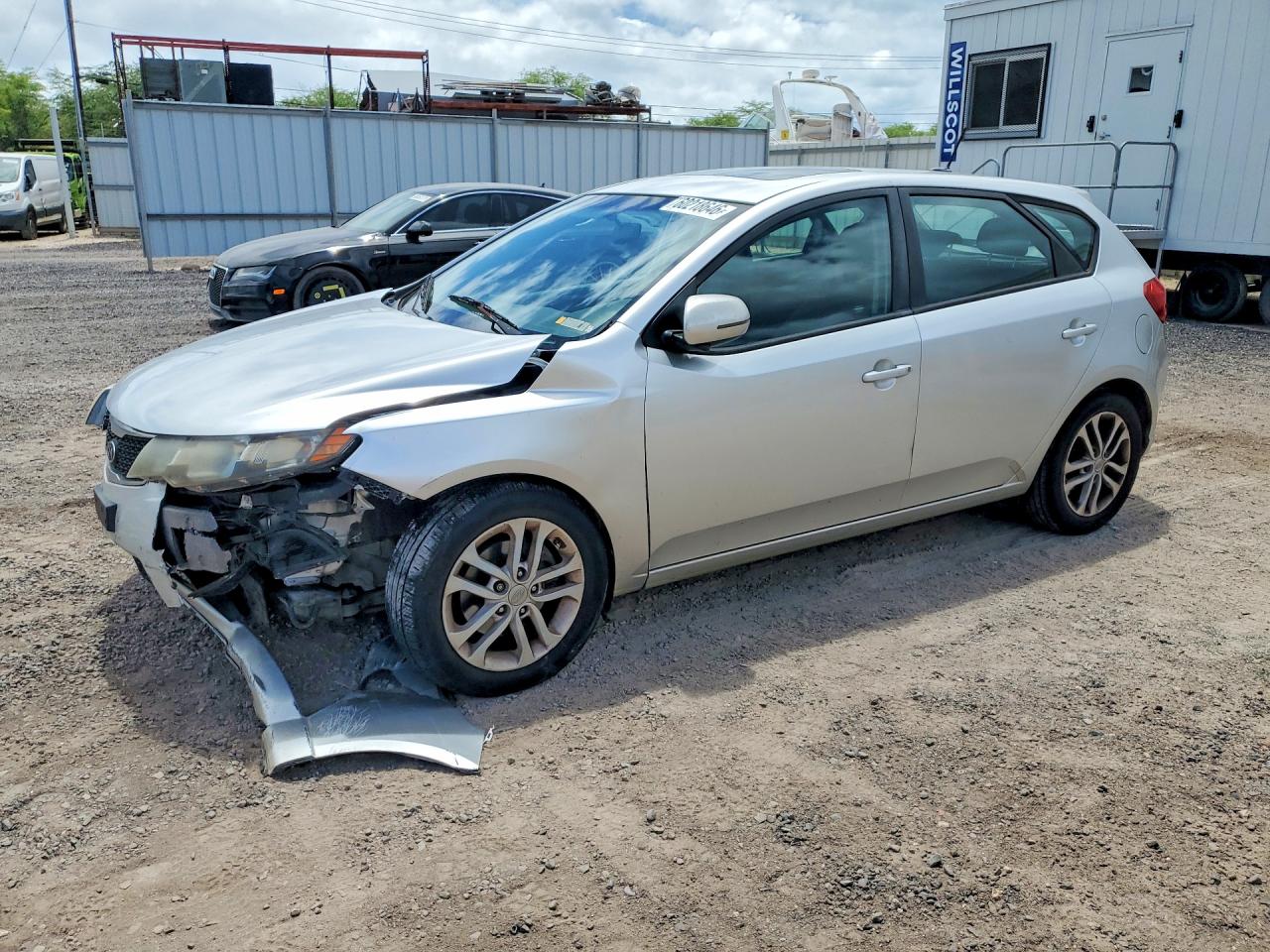 2012 Kia Forte EX, VIN KNAFU5A28C5547226 — Перед