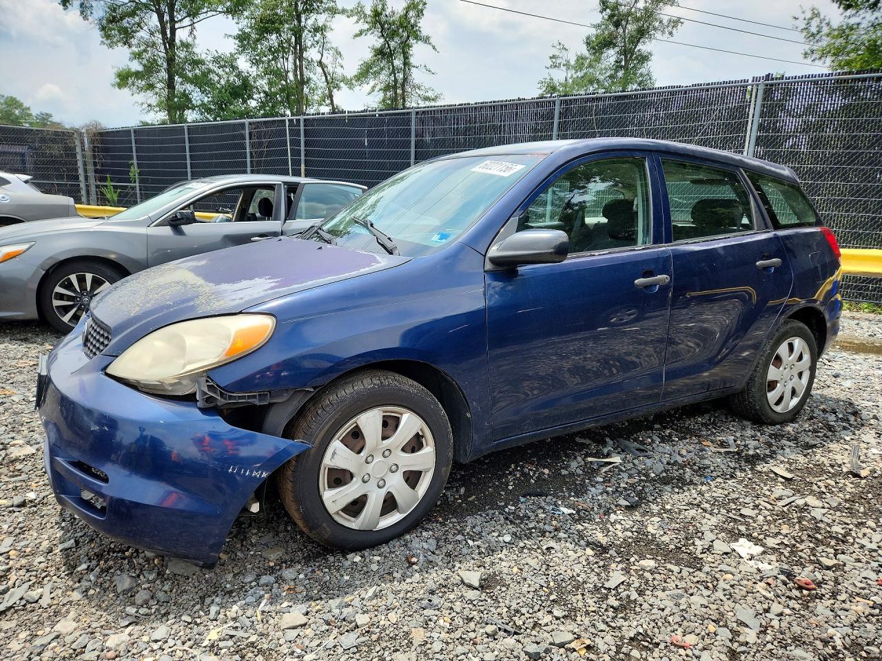 2003 Toyota Matrix Std, VIN 2T1KR32E03C077664 — Rear end