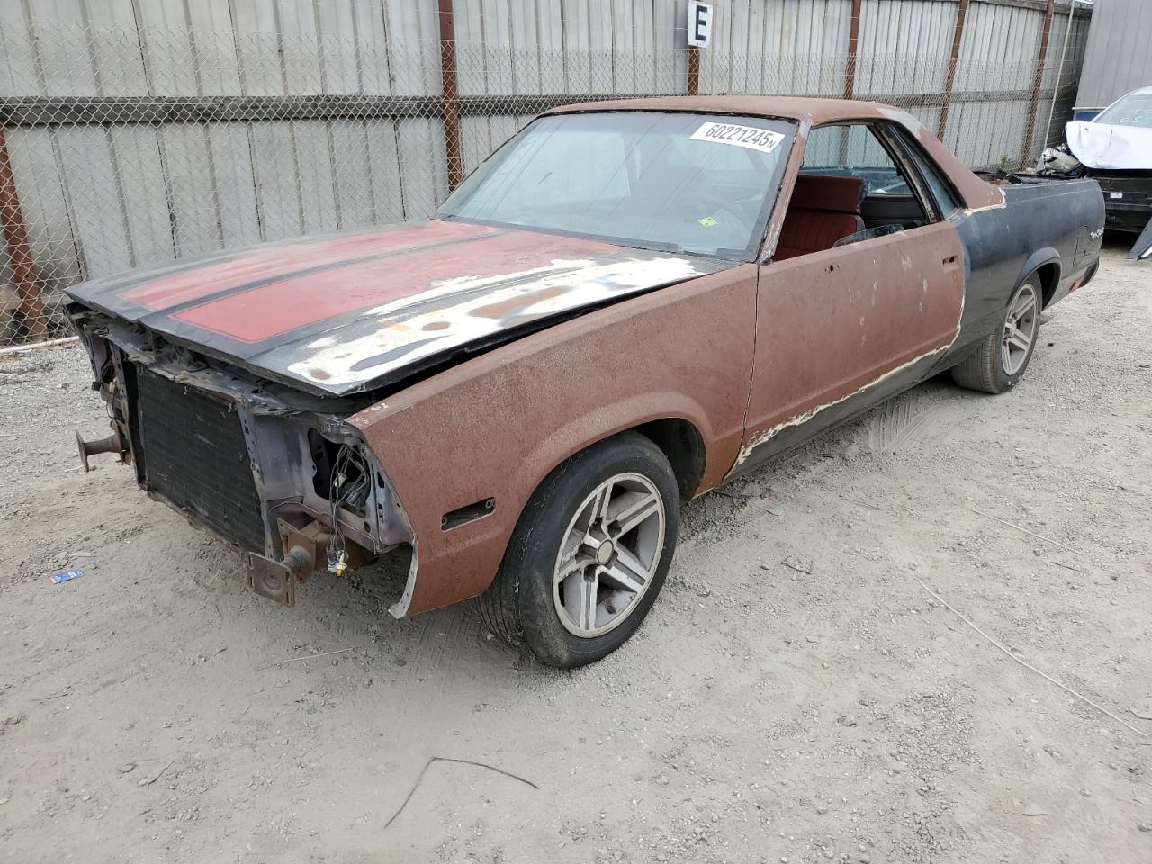 1985 Chevrolet El Camino, VIN 3GCCW80H0FS921765 — Minor dents and scratches