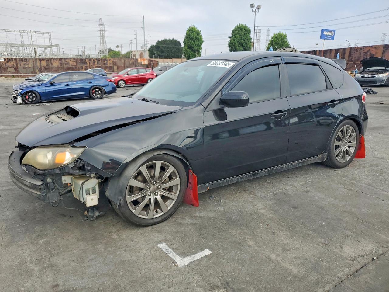 2009 Subaru WRX, VIN JF1GH76619G804054 — Vandalism