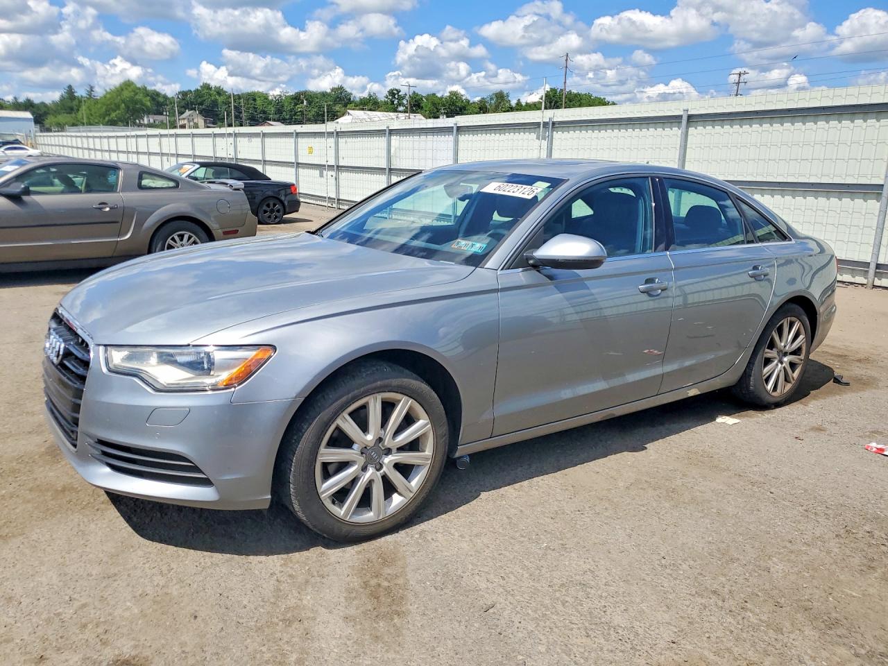 2014 Audi A6 Premium Plus, VIN WAUGFAFCXEN124448 — Front end