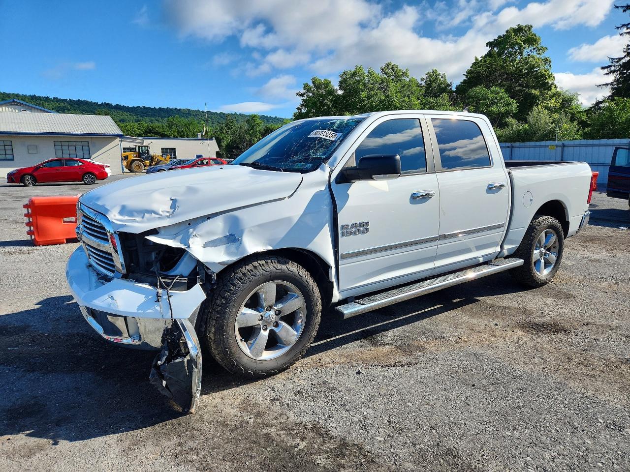 2017 Ram 1500 Big Horn, VIN 1C6RR7LG3HS701122 — Roof