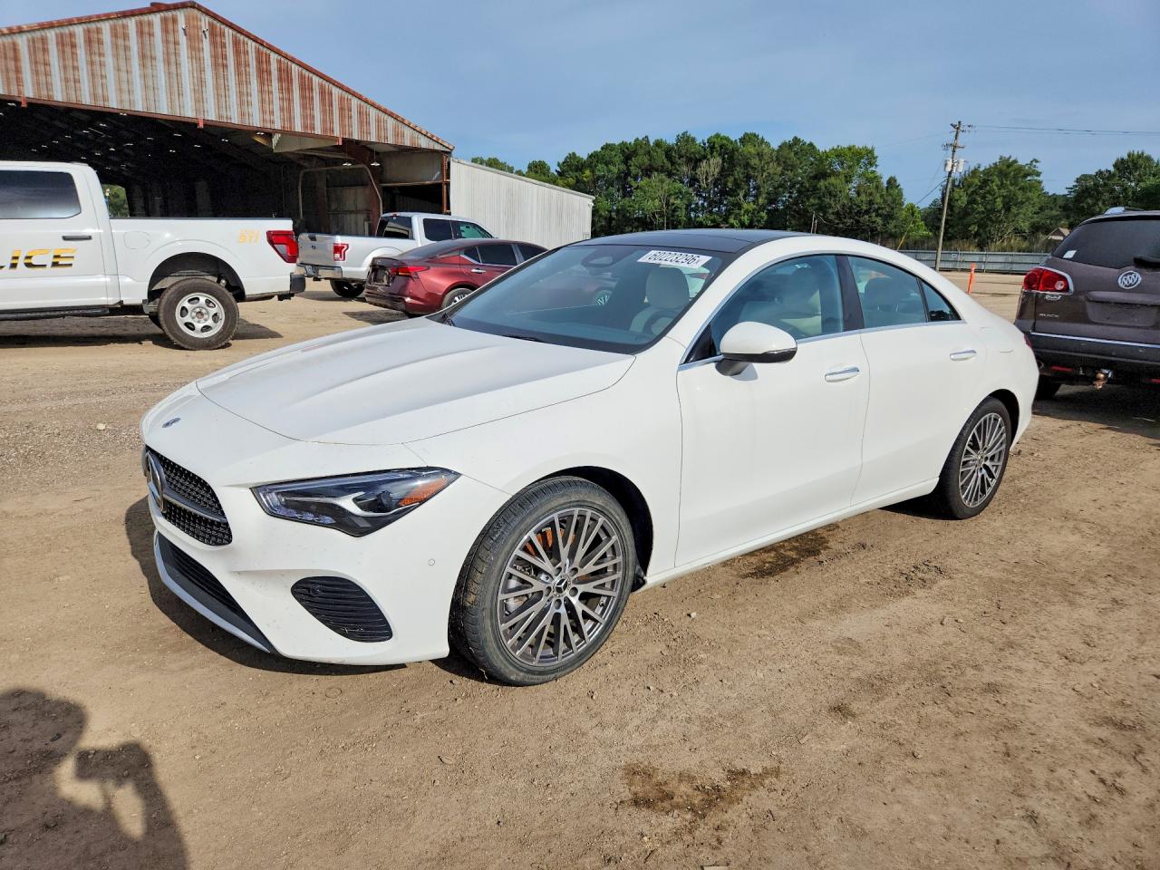 2025 Mercedes-Benz CLA 250, VIN W1K5J4HB8SN498170 — Water / flood