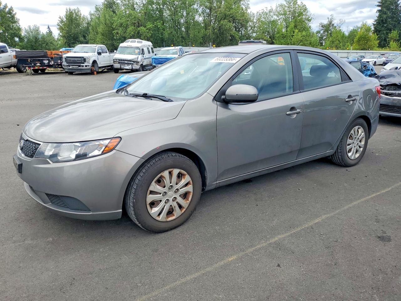 2012 Kia Forte EX, VIN KNAFU4A22C5497241 — Бок