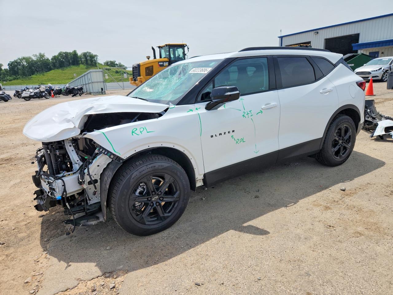 2023 Chevrolet Blazer LT, VIN 3GNKBJRS3PS228579 — Front end