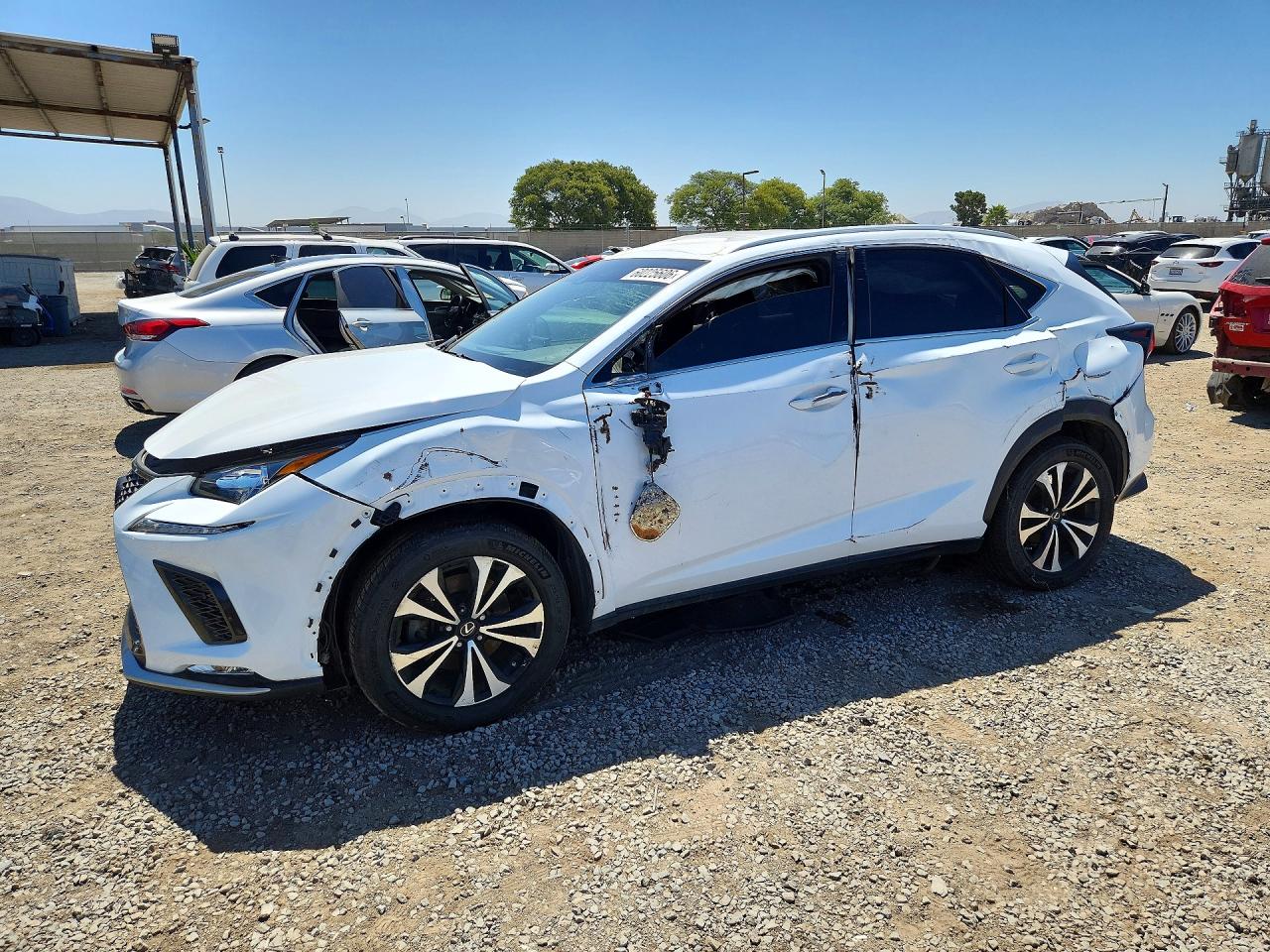 2019 Lexus NX 300, VIN JTJBARBZXK2196085 — Side