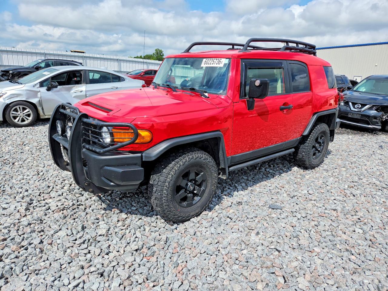 2012 Toyota FJ Cruiser, VIN JTEBU4BF3CK135077 — Rear end