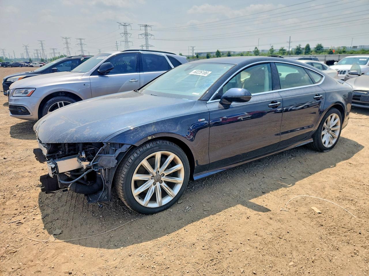 2014 Audi A7, VIN WAU2MBFCXEN028969 — Перед