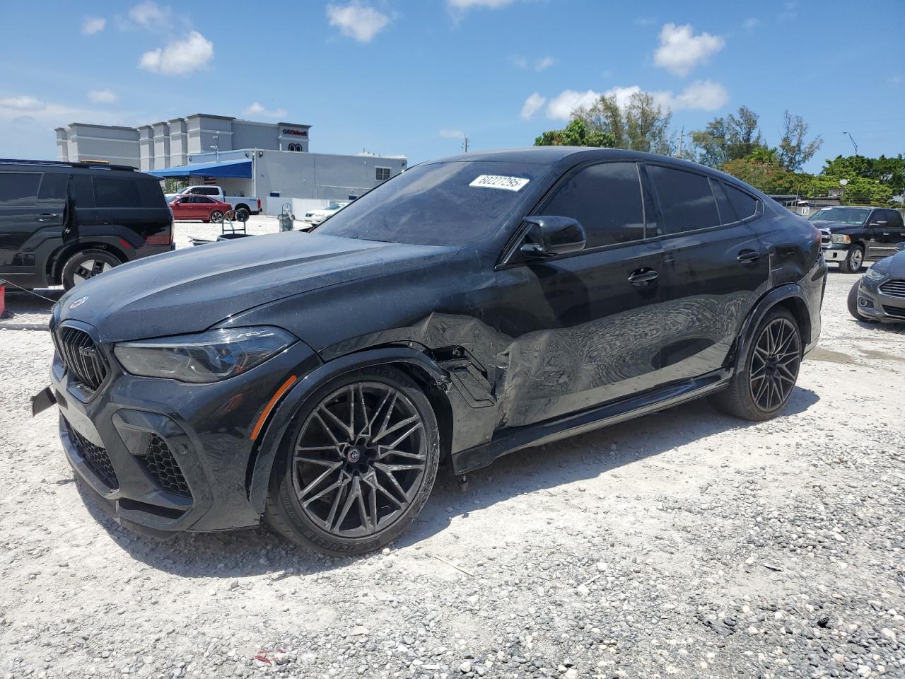 2023 BMW X6 M, VIN 5YMCY0C09P9P32741 — Auction photo