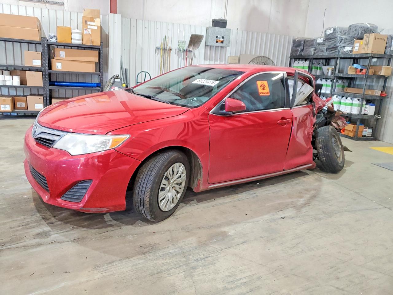 2012 Toyota Camry LE, VIN 4T4BF1FK4CR210721 — Rear end