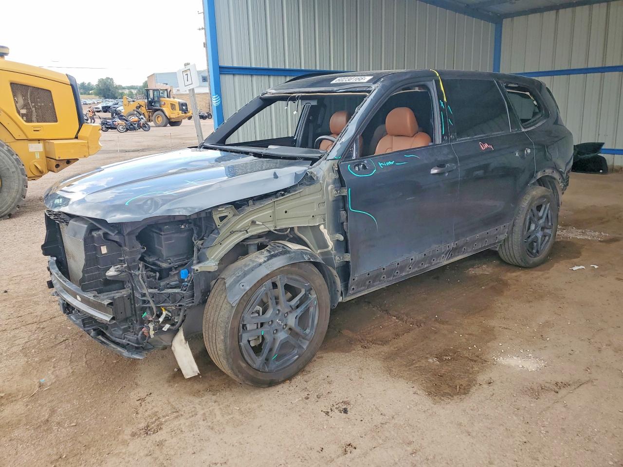 2024 Kia Telluride SX Prestige X-Pro, VIN 5XYP5DGC0RG546361 — Front end