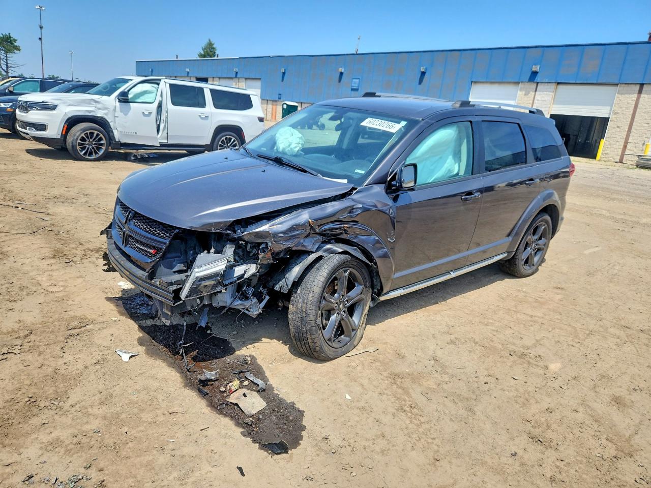2018 Dodge Journey Crossroad, VIN 3C4PDDGG3JT430302 — Перед