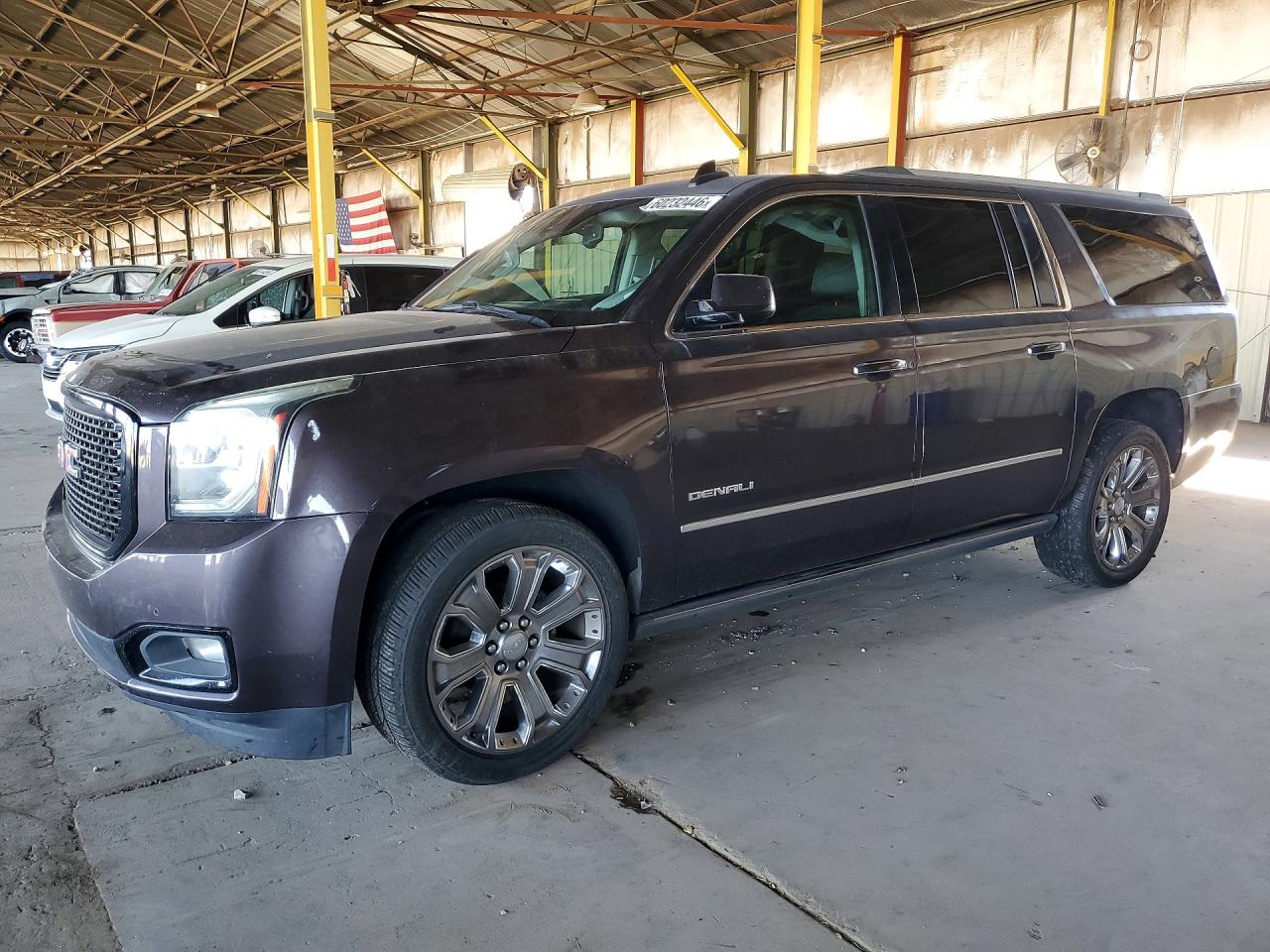 2015 GMC Yukon XL Denali, VIN 1GKS1JKJ2FR654590 — Side