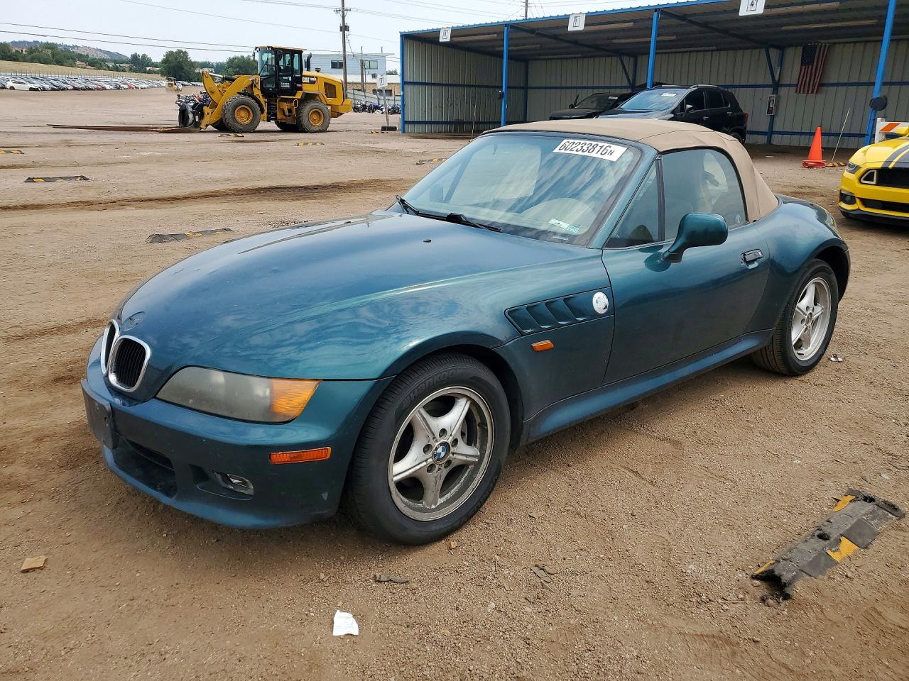 1999 BMW Z3 2.5, VIN 4USCH9339XLF81472 — Minor dents and scratches