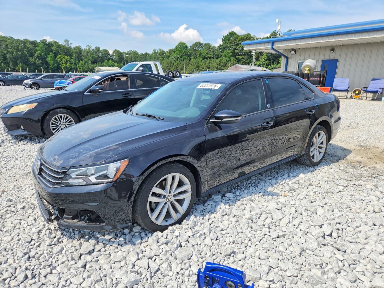 2019 Volkswagen Passat Wolfsburg Edition, VIN 1VWLA7A31KC008781 — Front end