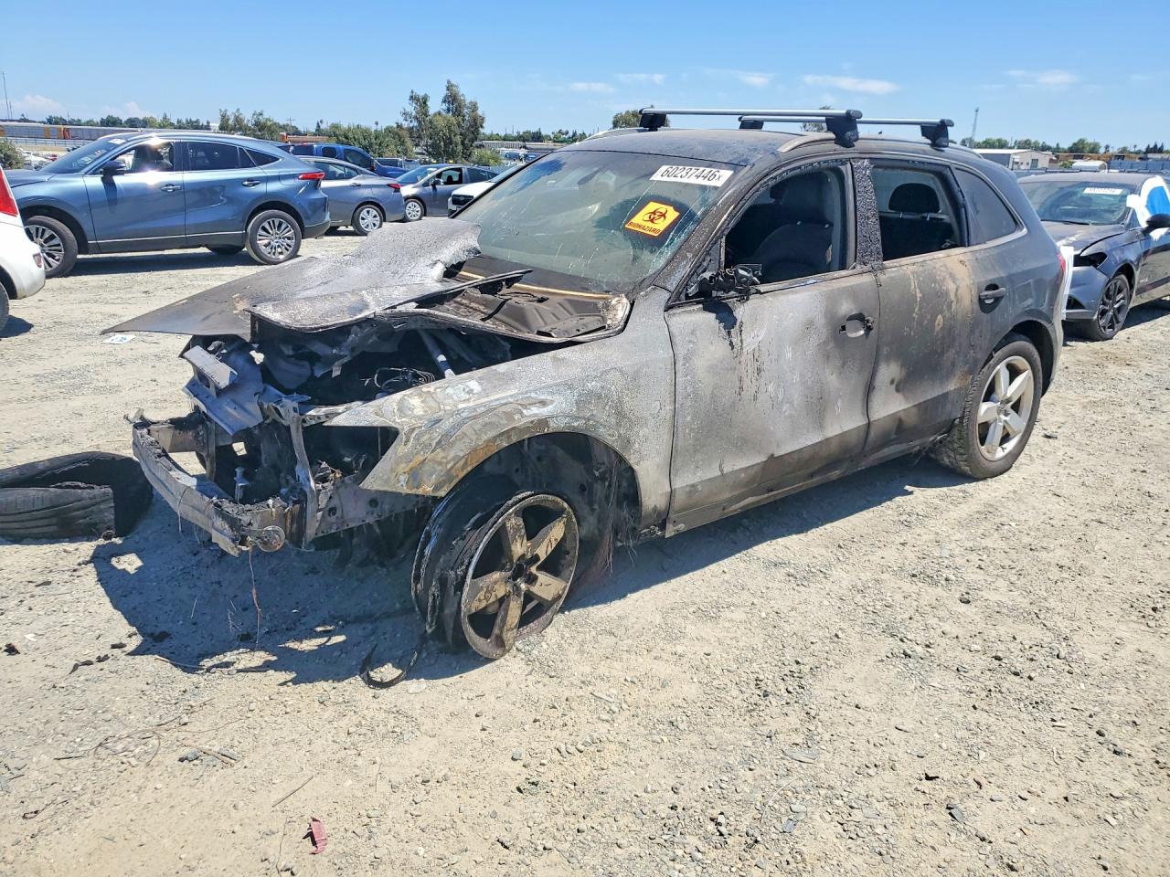 2012 Audi Q5 Premium Plus, VIN WA1LFAFP9CA108714 — Burn