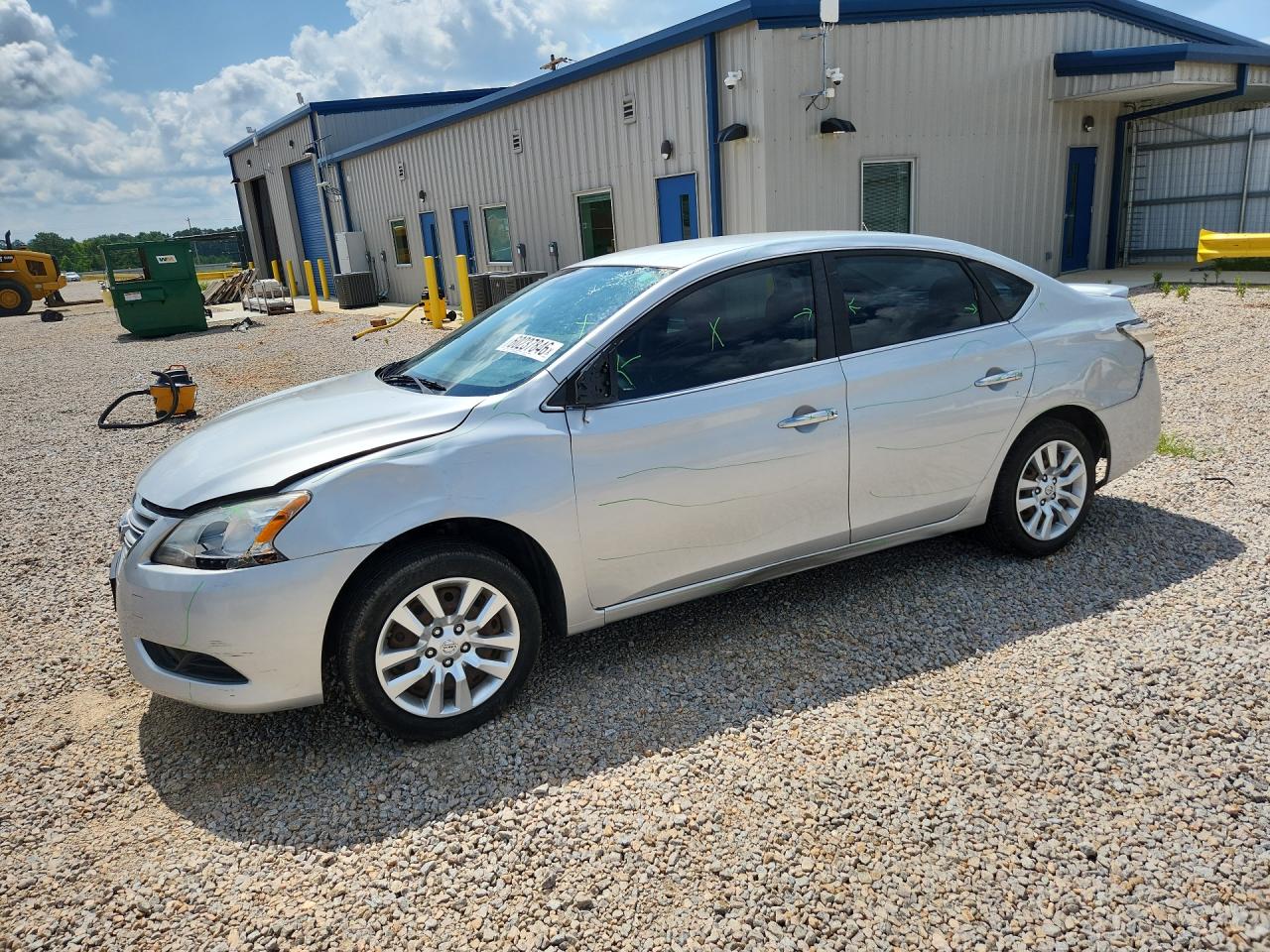 2014 Nissan Sentra SV, VIN 3N1AB7AP2EY256059 — По всему кузову