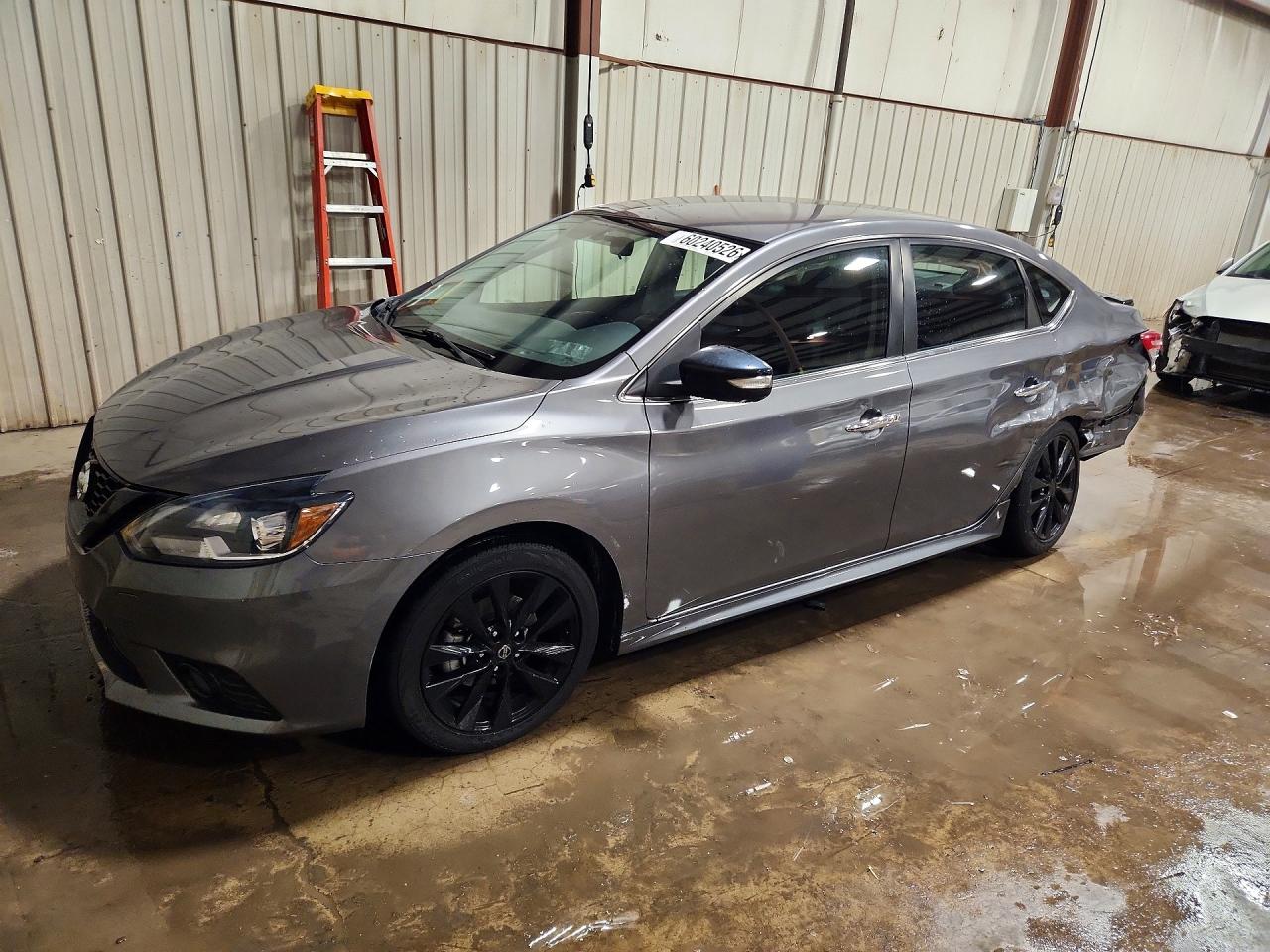 2018 Nissan Sentra S, VIN 3N1AB7AP3JY315582 — Зад
