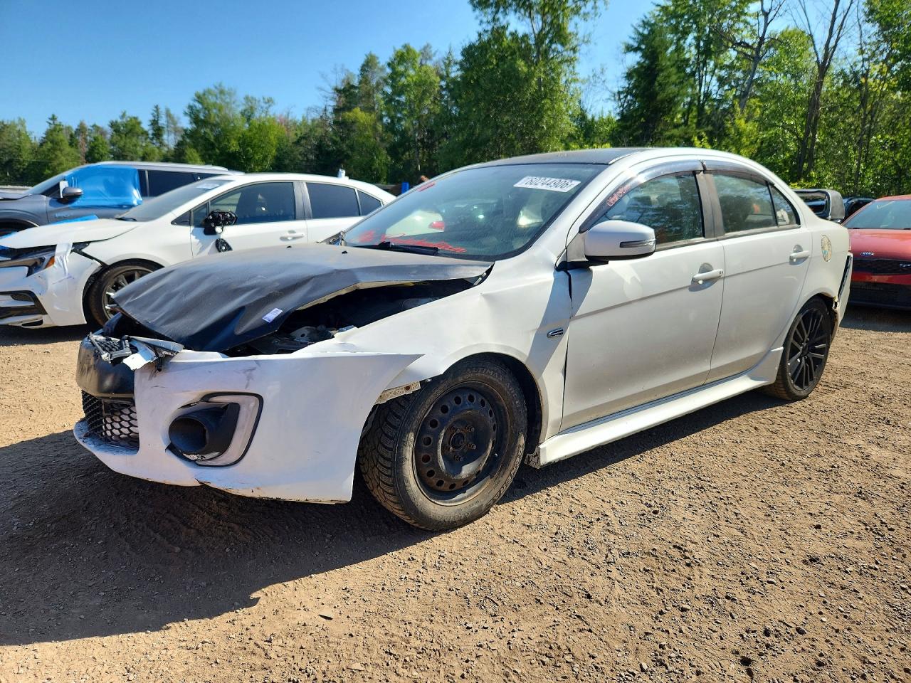 2016 Mitsubishi Lancer SE, VIN JA32V2FW0GU603923 — Front end