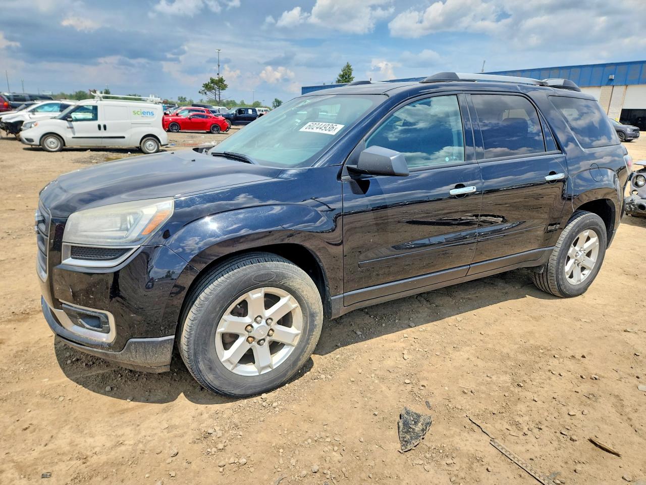 2016 GMC Acadia SLE, VIN 1GKKRPKD9GJ306999 — Roof
