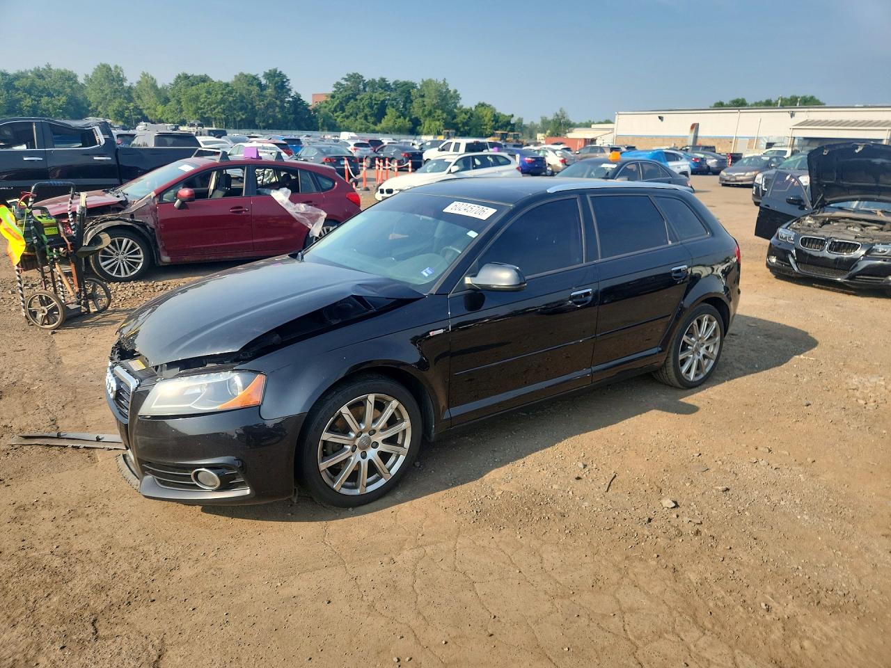 2011 Audi A3 Premium Plus, VIN WAUMFAFM0BA034580 — Front end