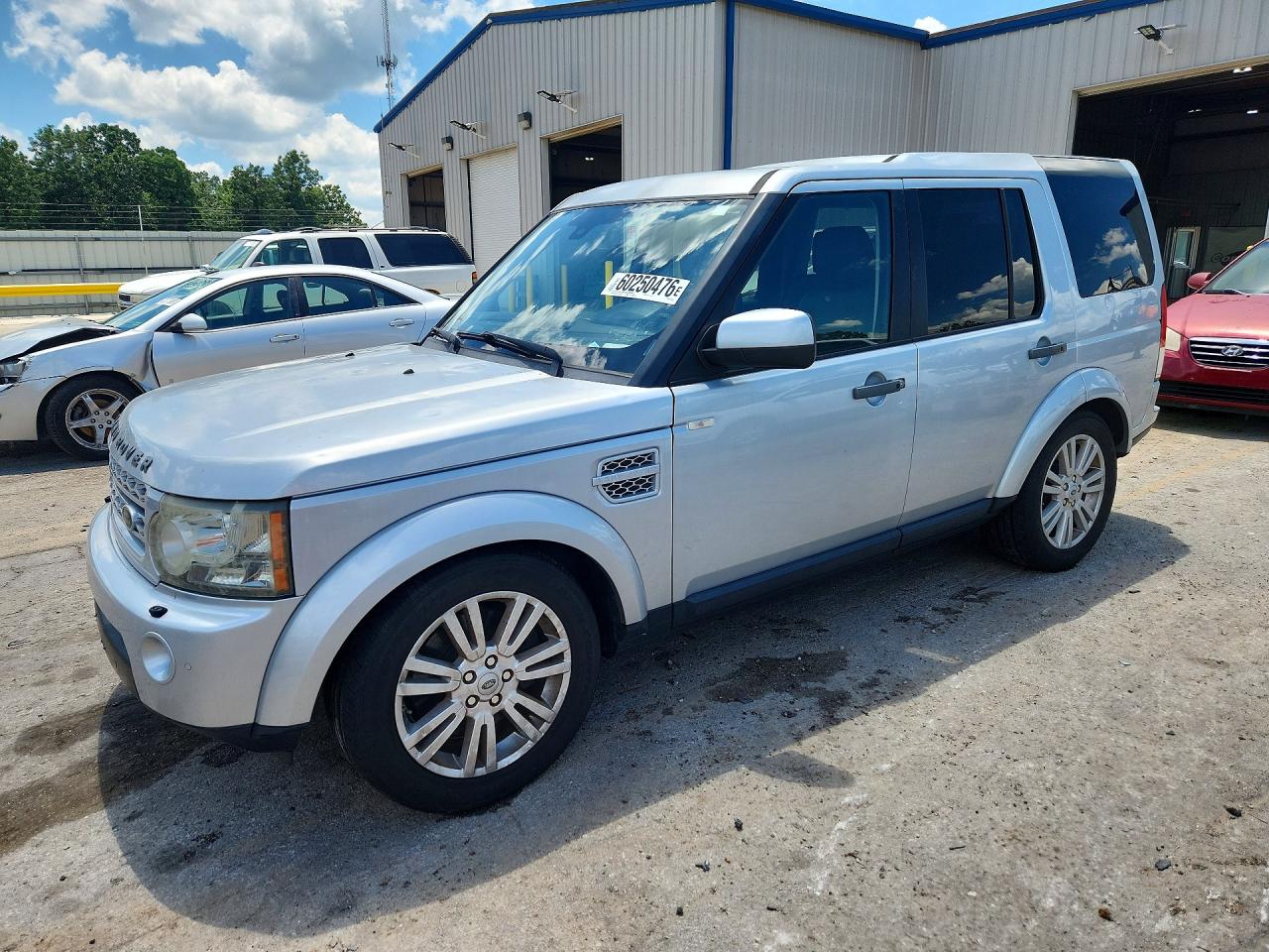 2012 Land Rover LR4 HSE, VIN SALAG2D43CA632829 — Hail