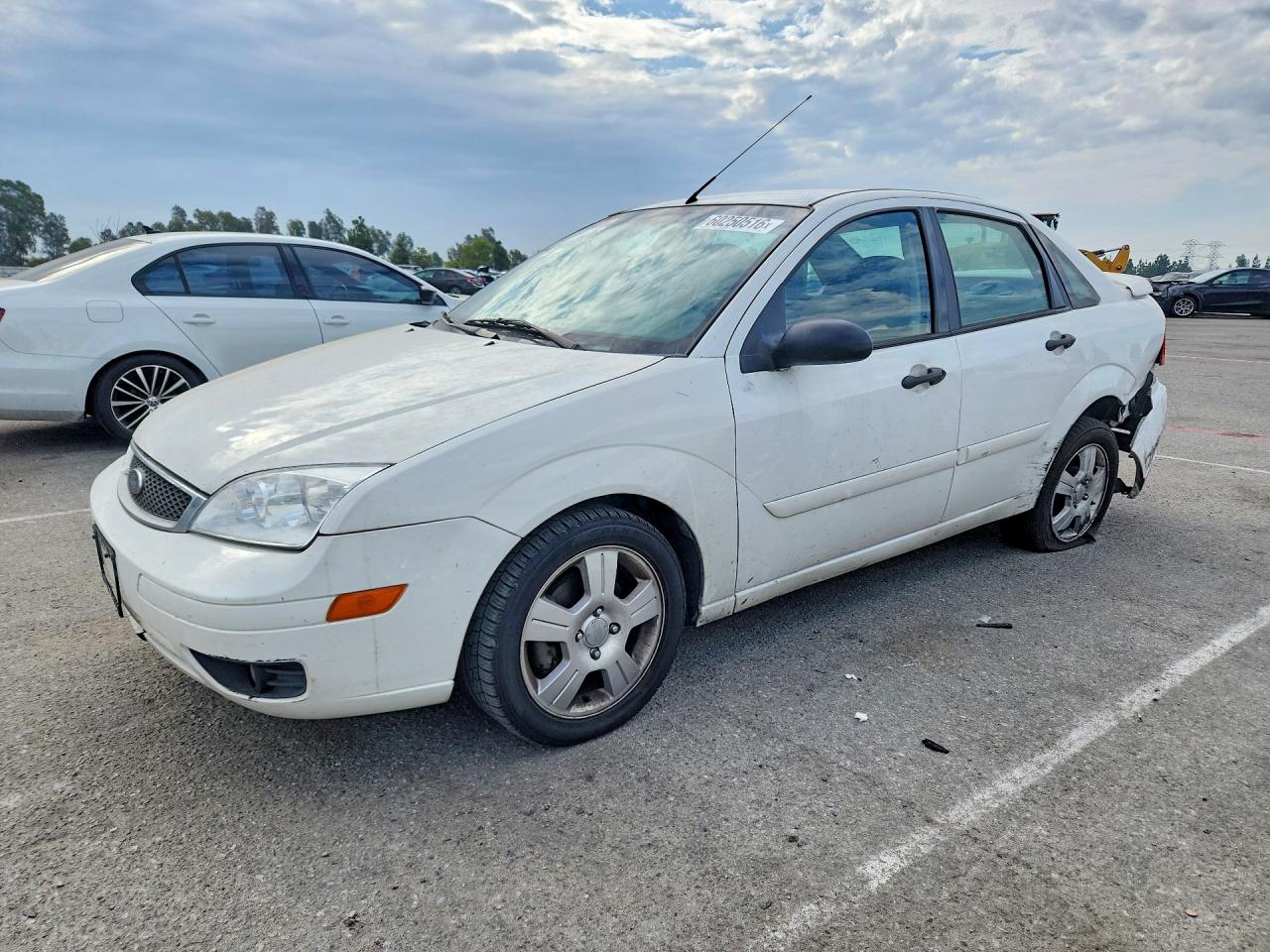 2006 Ford Focus S, VIN 1FAFP34N26W102621 — Rear end