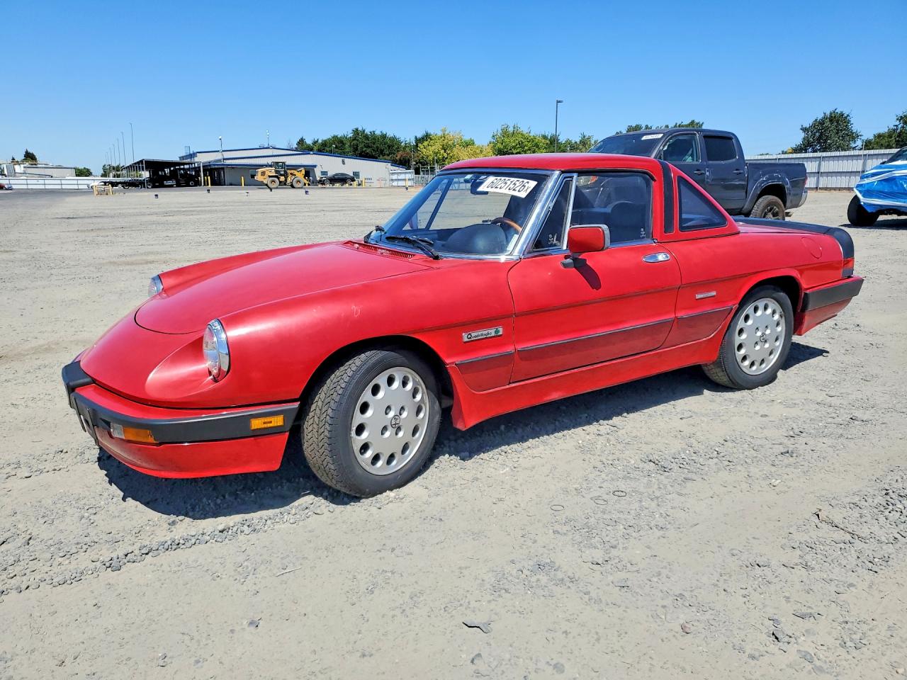 1987 Alfa Romeo Spider, VIN ZARBA5566H1053040 — Mechanical