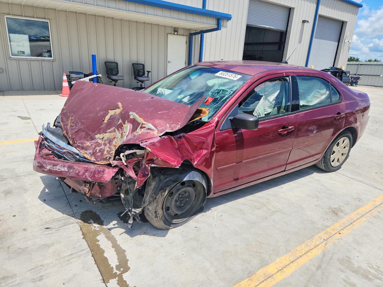 2007 Ford Fusion S, VIN 3FAHP06Z07R214037 — Перед