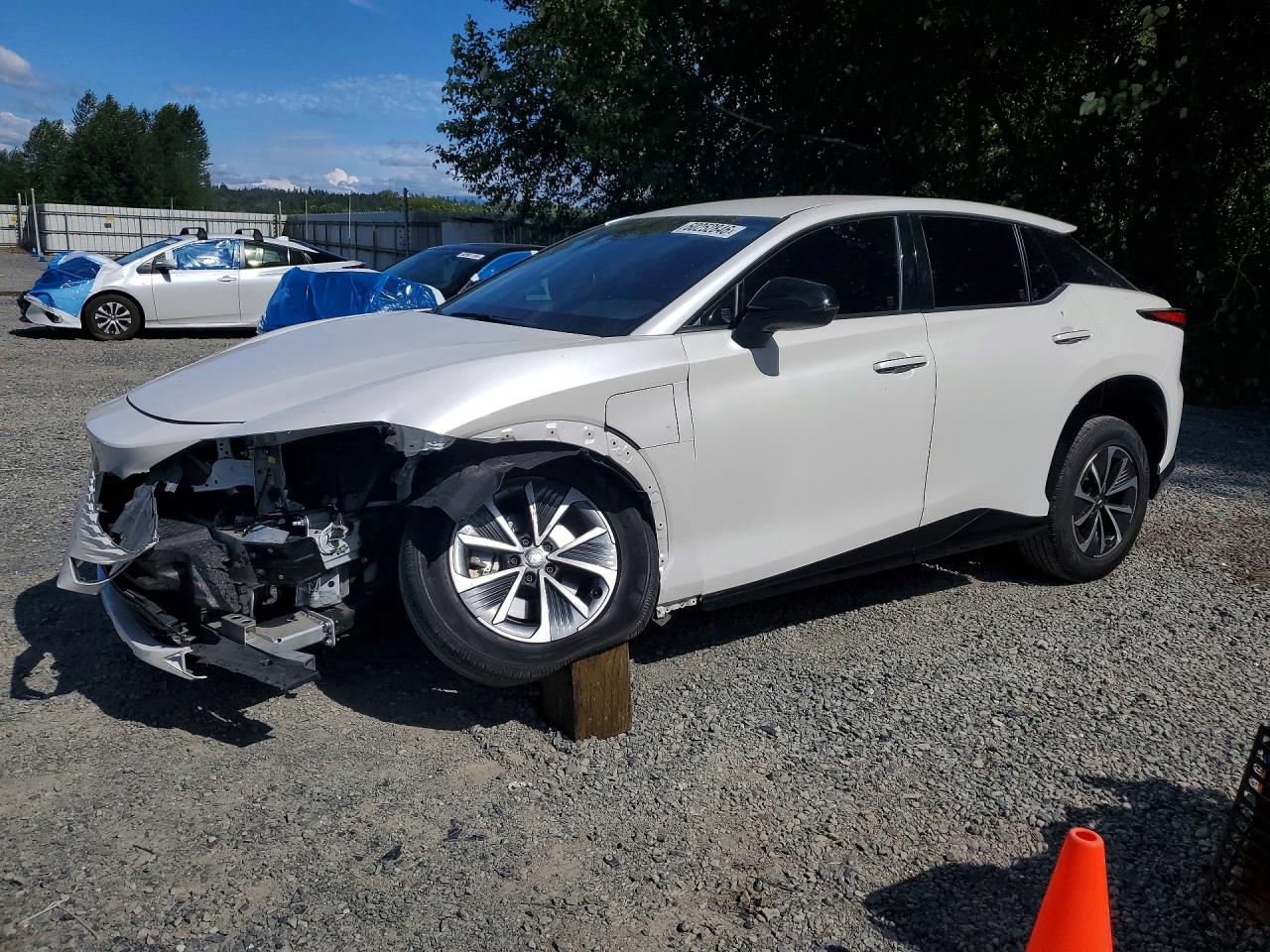2024 Lexus RZ 300e Premium, VIN JTJABABB7RA002223 — Front end