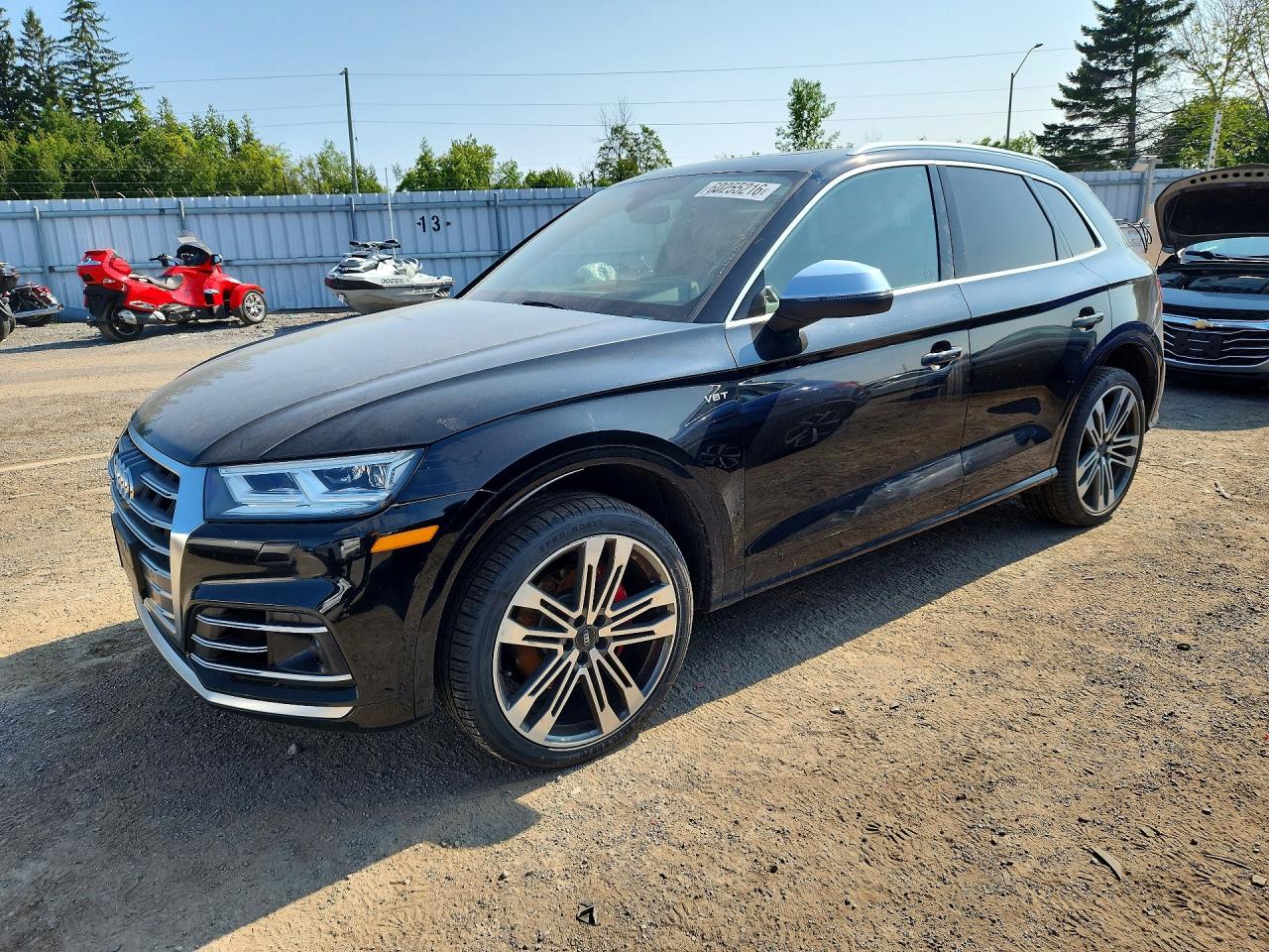 2018 Audi SQ5 Prestige, VIN WA1C4AFY0J2245305 — Water / flood