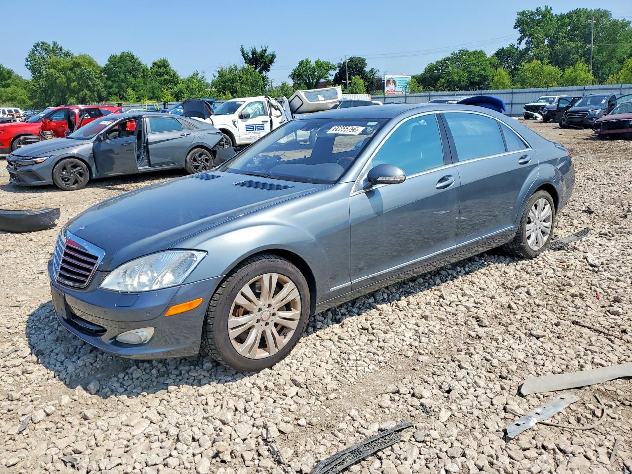 2009 Mercedes-Benz S 550, VIN WDDNG86X29A248591 — Water / flood