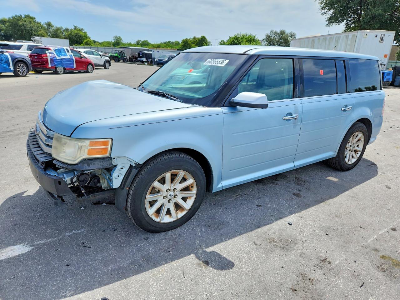 2009 Ford Flex SEL, VIN 2FMDK52C19BA04923 — Front end