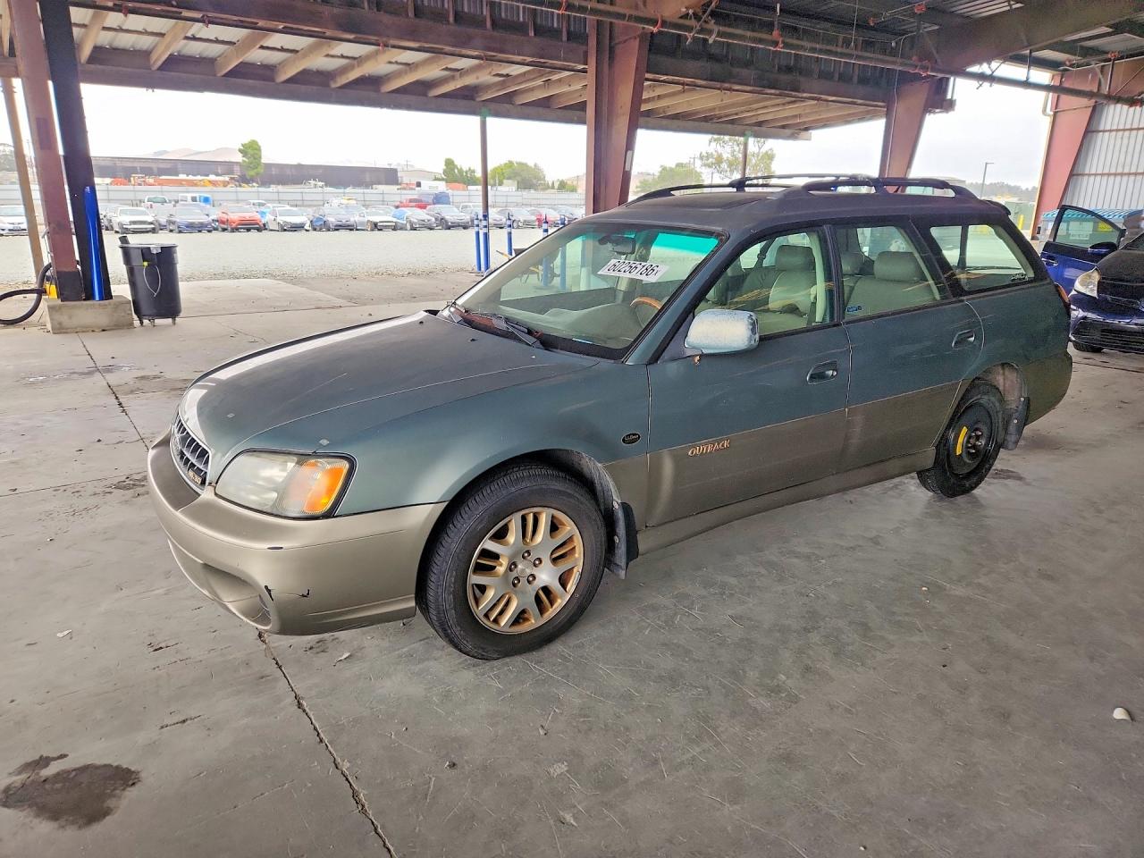 2003 Subaru Legacy Outback L.L. Bean, VIN 4S3BH806037620847 — Мелкие вмятины и царапины